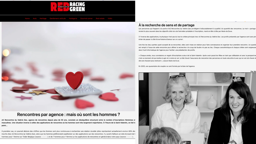 Dynamique des rencontres actuelles