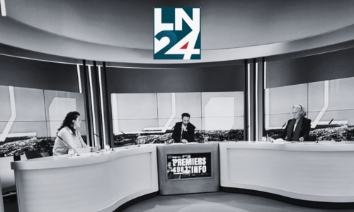 Débat en direct journal télévisé LN24