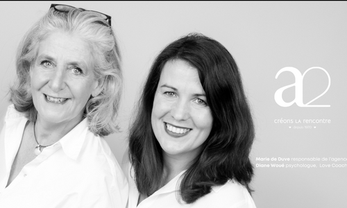 Marie de Duve et Diane Woué - Agence matrimoniale a2 rencontres Belgique