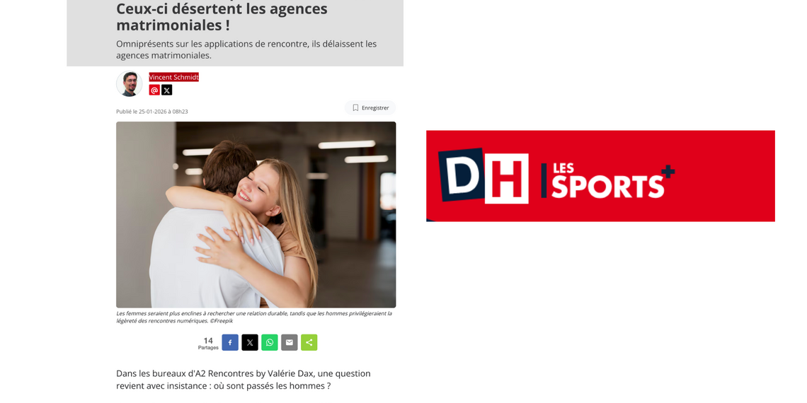 a2 rencontres dans La DH