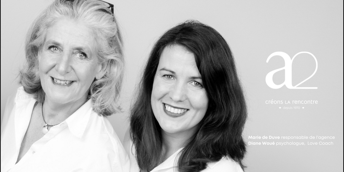 Marie de Duve et Diane Woué - Agence matrimoniale a2 rencontres Belgique
